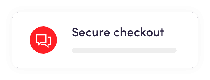 secure checkout